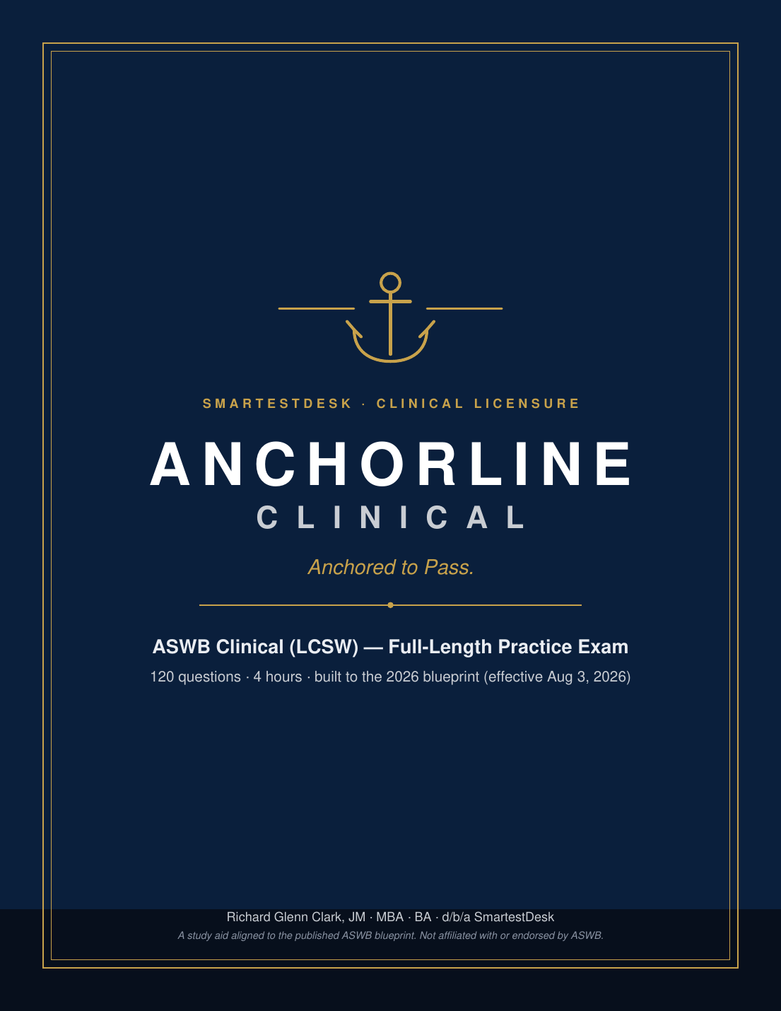 Anchorline Clinical cover